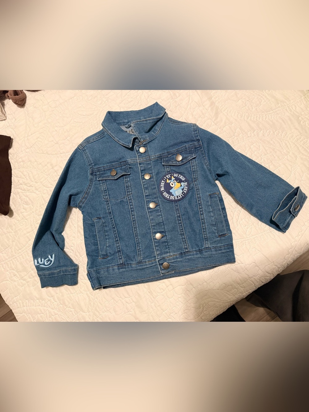 Toddler Bluey Denim Jacket